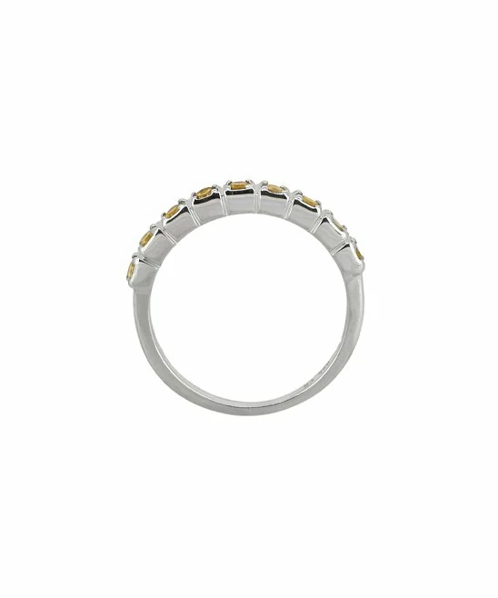 Top 10 π YS Gems Citrine & Sterling Silver Band π - Image 3