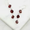 Flash Sale 😀 YS Gems Garnet & Sterling Silver Drop Earrings 😀