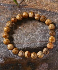 Cheap π₯ YS Gems Jasper Beaded Stretch Bracelet π